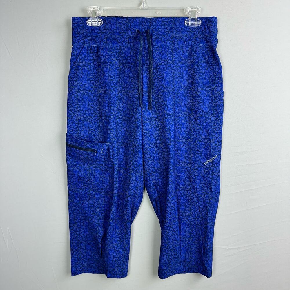 Patagonia Women’s Fall River Comfort Stretch Capri Pants Size Small Blue NWT